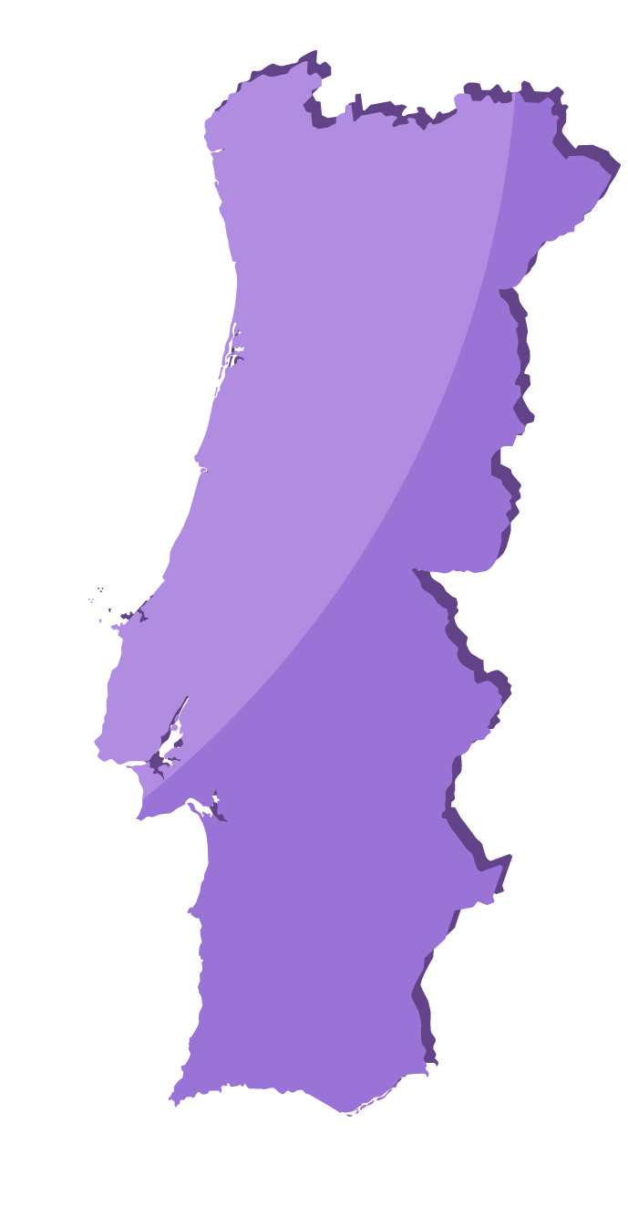 Mapa de Portugal